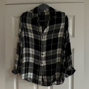Seven Plaid Button Down